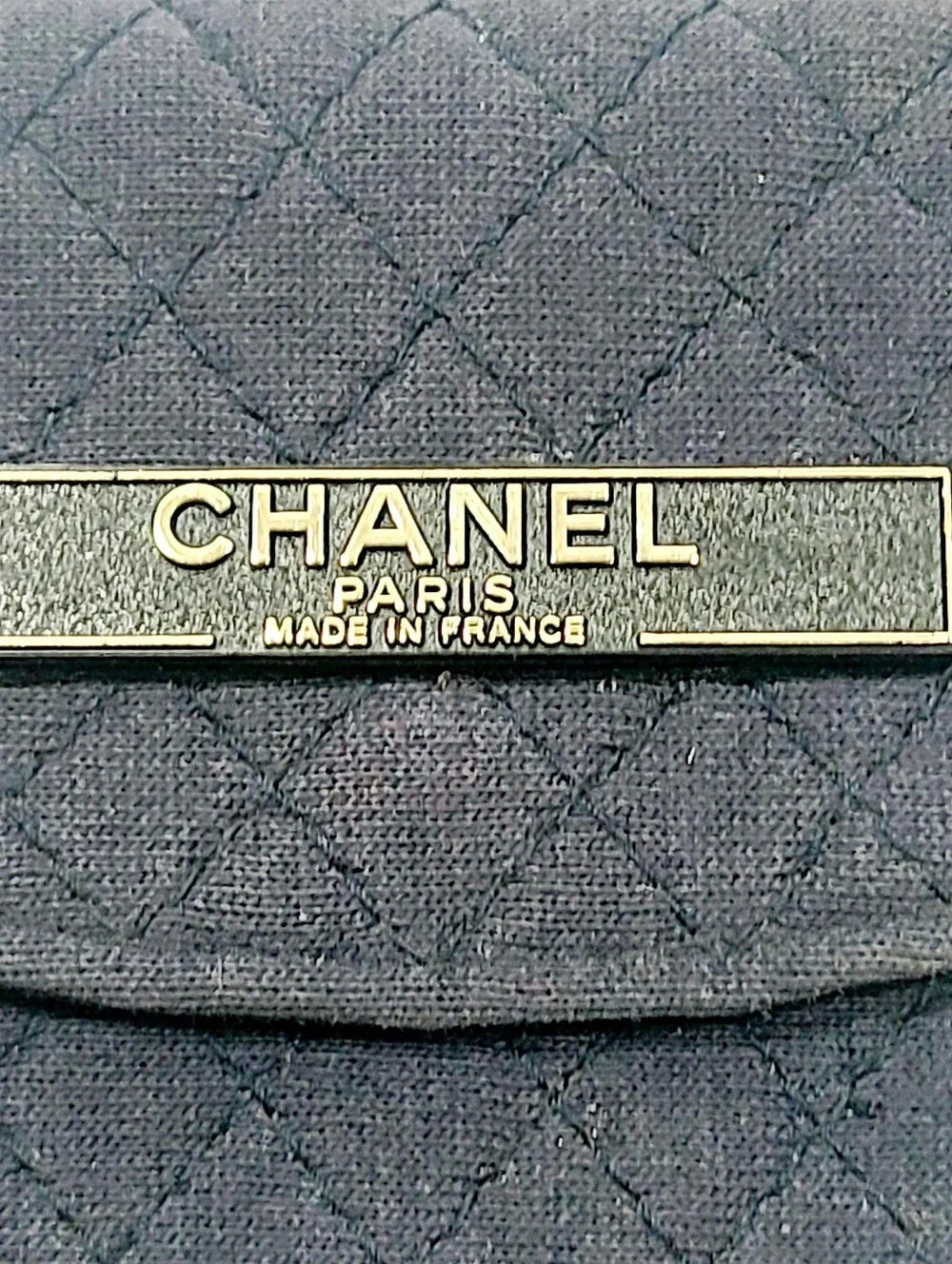 Chanel Canvas Leather Shoulder Bag PM